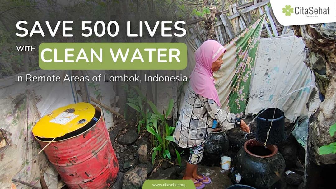Sanitasi air bersih untuk 150 komunitas di daerah terpencil di Lombok, Indonesia