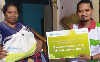 KITABISA BERSAMA CITA SEHAT SALURKAN 30 PAKET SEMBAKO UNTUK LANSIA YANG MEMBUTUHKAN