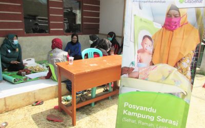 SARASEHAN JADI FOKUS KEGIATAN PENDAMPINGAN POSYANDU PERTAMA DI KAMPUNG SERASI