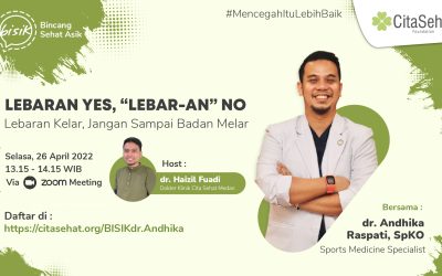 BISIK – Lebaran Yes, “Lebar-an” No. Lebaran Kelar, Jangan Sampai Perut Melar