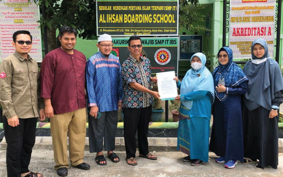 Klinik Pratama CIta Sehat Pekanbaru menjalin kerjasama penyediaan layanan kesehayan kesehatan di Al Ihsan Boarding School