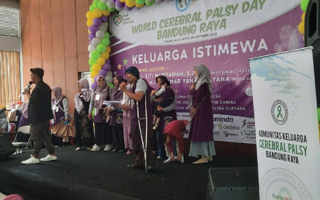 Perayaan Cerebral Palsy Day di Taman Lalu Lintas Kota Bandung