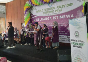 Perayaan Cerebral Palsy Day di Taman Lalu Lintas Kota Bandung