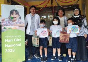 Hari Gizi nasional di TK Bentara Indonesia Jakarta