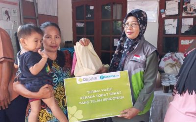 Cita Sehat Bagikan PMT untuk Cegah Gizi Buruk pada Anak