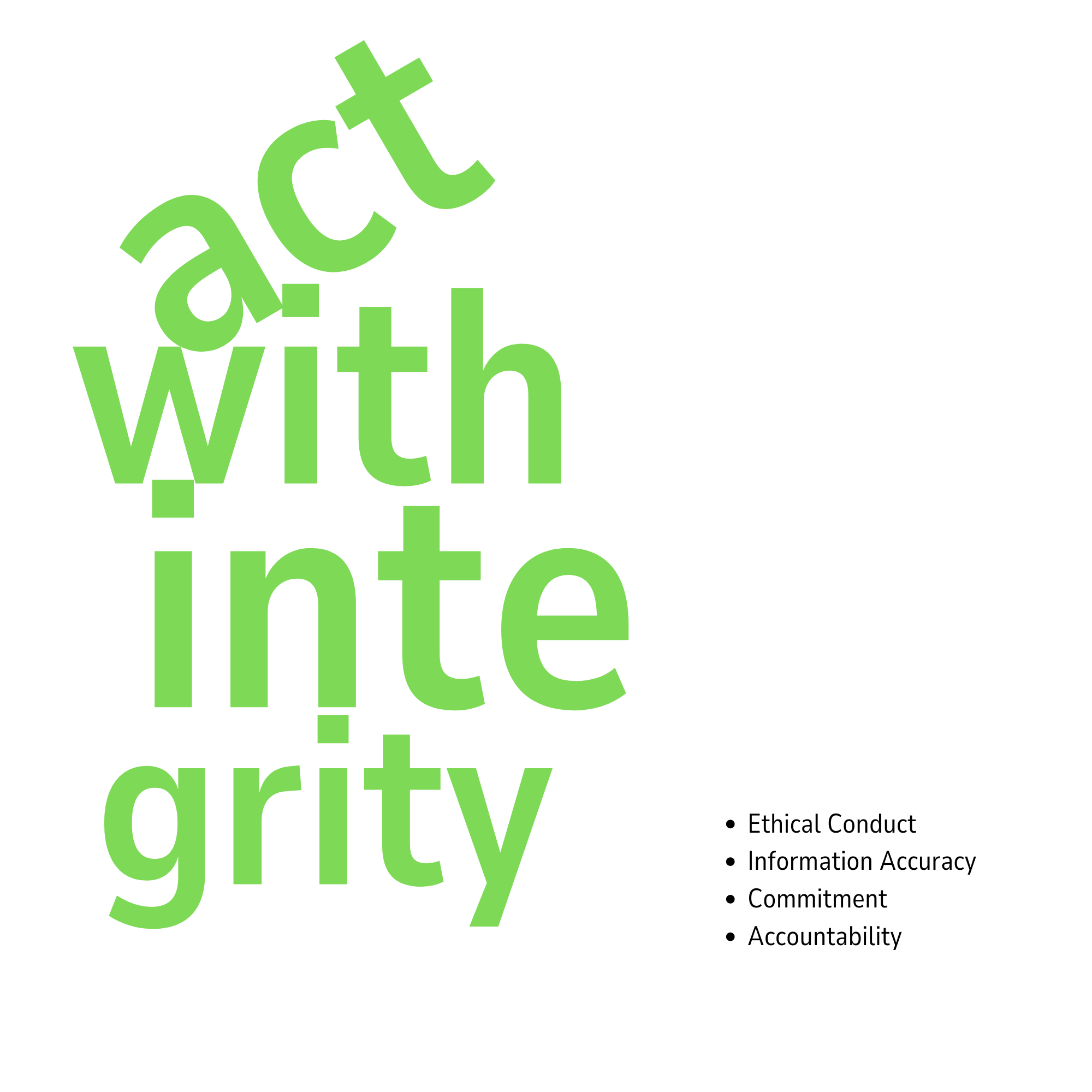act with integrity