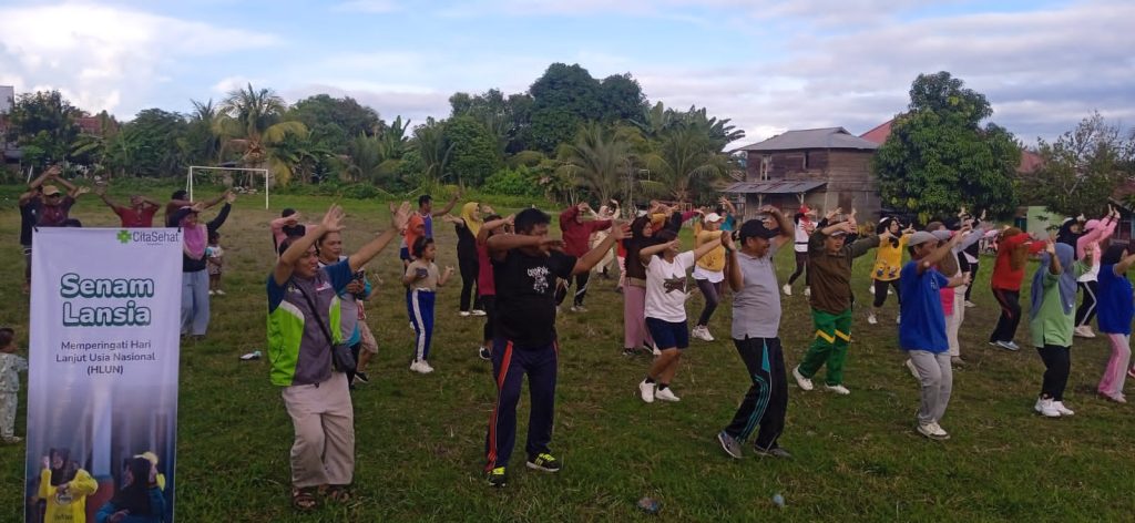 senam halmahera selatan bersama cita sehat