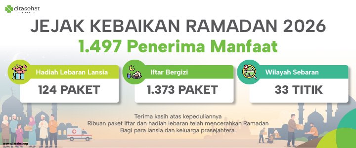 Jejak kebaikan ramadan Cita Sehat 2026