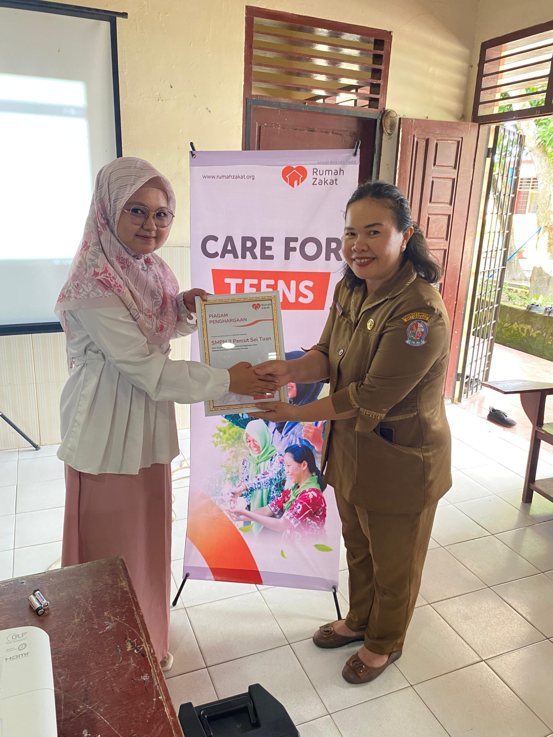 Care for teens cita sehat x Rumah Zakat