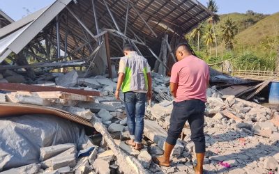 Warga Masih Bertahan di Pengungsian, Cita Sehat Salurkan Bantuan Darurat di Manggarai Timur