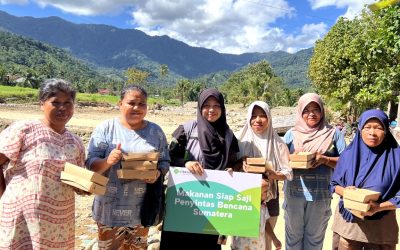 Banjir 3 Agustus Kembali Hantam Padang, Cita Sehat Salurkan Makanan dan Pulihkan Trauma Anak Penyintas